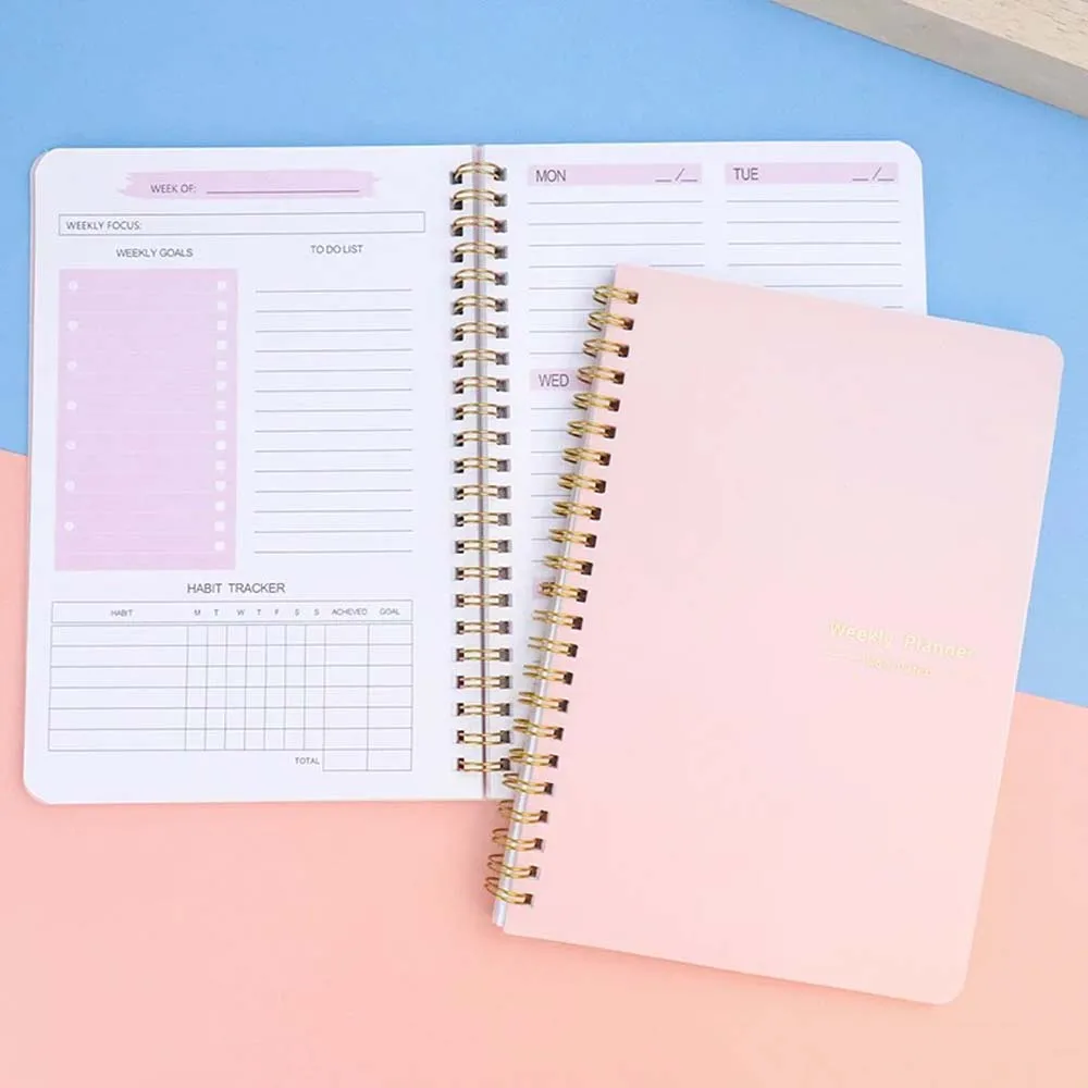 Meal Prep Planner - A5 위클리 플래너 코일 데일리 플래너