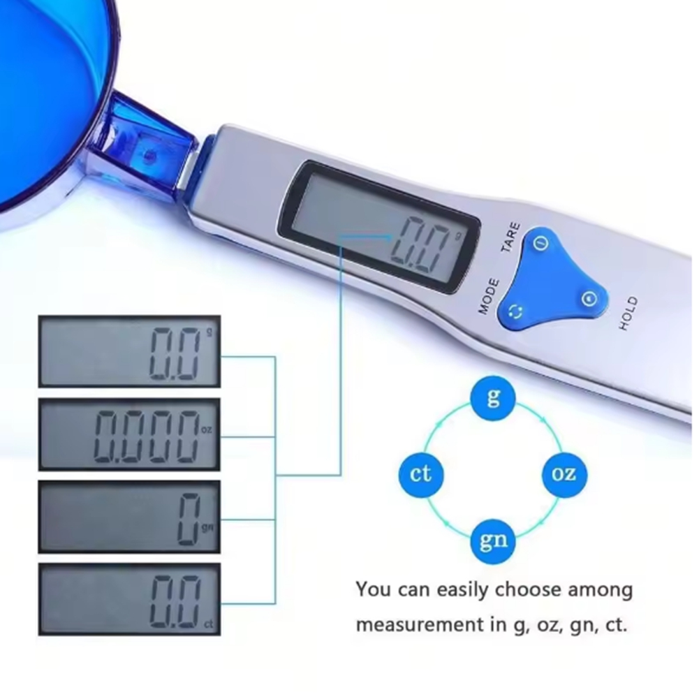 Portion Scale Digital - M02K-전자 디지털 주방 저울(3개의 계량 스푼