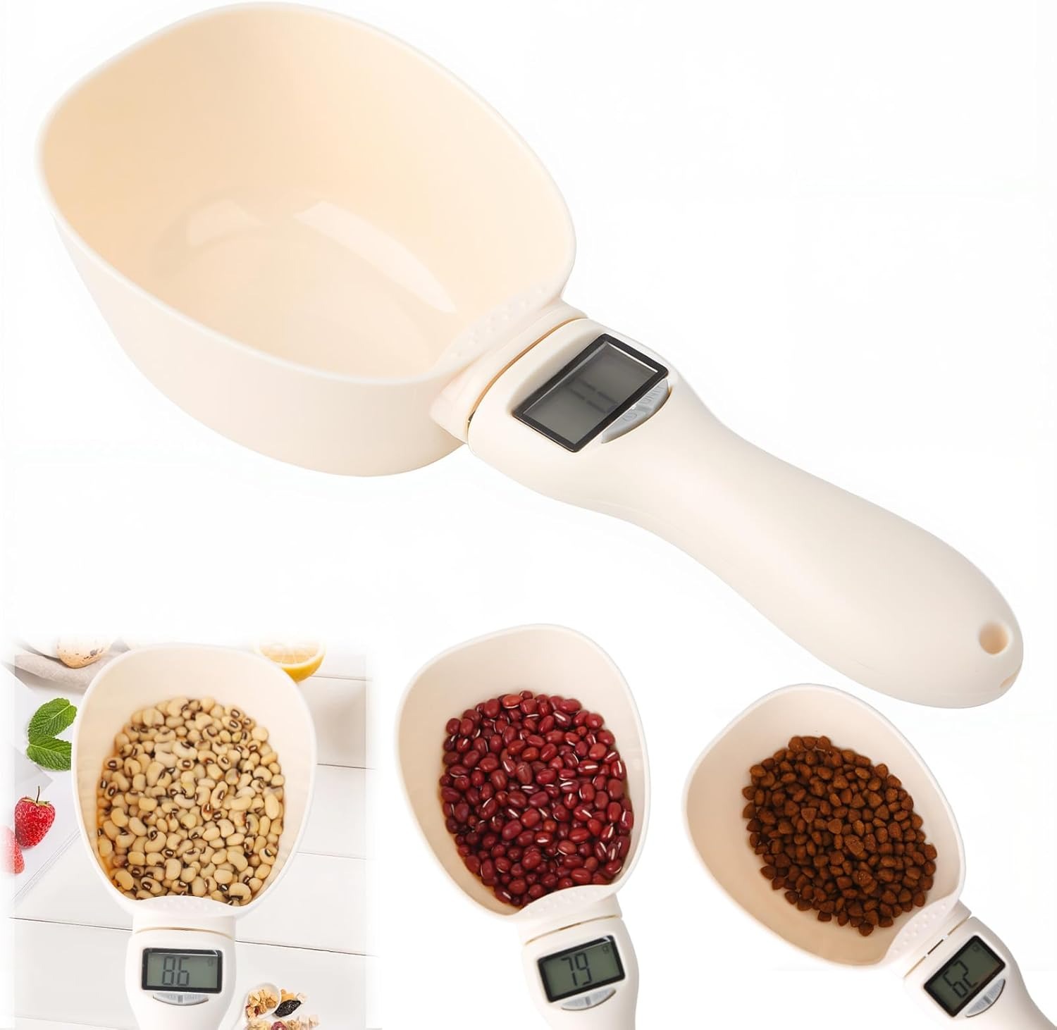Portion Scale Digital - 애완동물 사료 디지털 계량 스푼 스케일