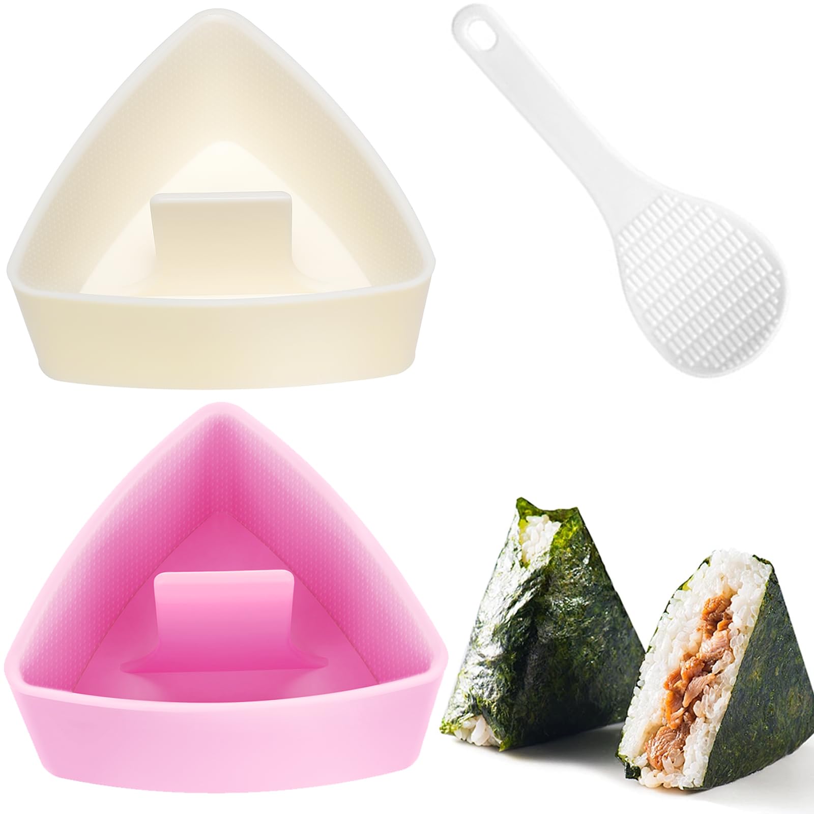 Rice Ball Mold - 2pcs 스시 금형 오니기리 주먹밥 식품