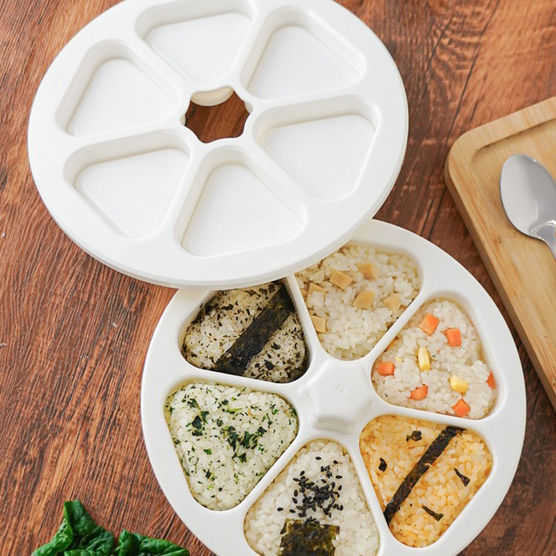 Rice Ball Mold - 6 in 1 스시 메이커 박스