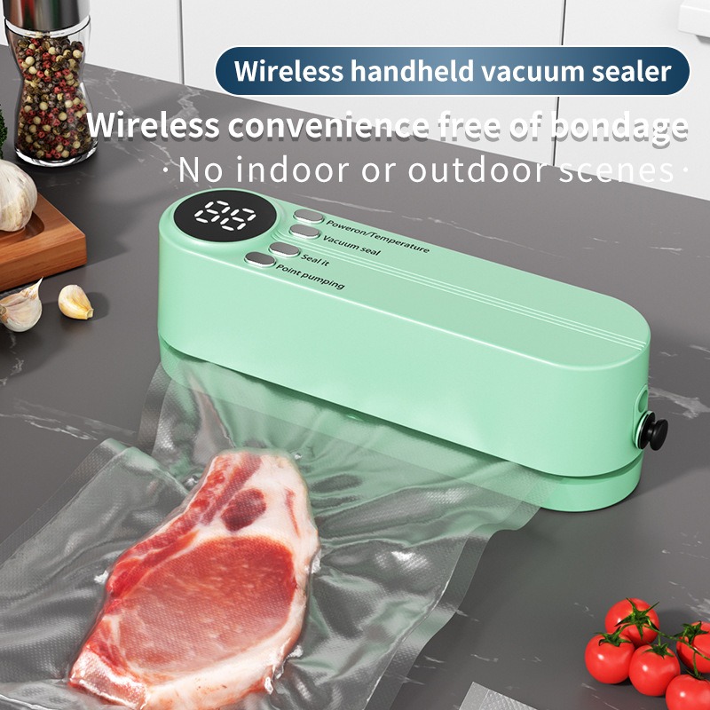 Meal Prep Vacuum Seal - 전기 진공 포장기 식품 클립 포장기