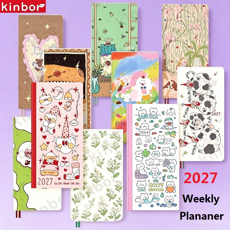 Meal Prep Planner - 킨보르 2027 위클리 플래너 업무 계획