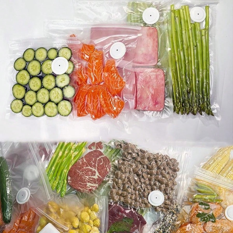 30개 재사용 가능한 진공 백+1개의 소형 진공 실러, - Meal Prep Vacuum Seal 리뷰 및 가격