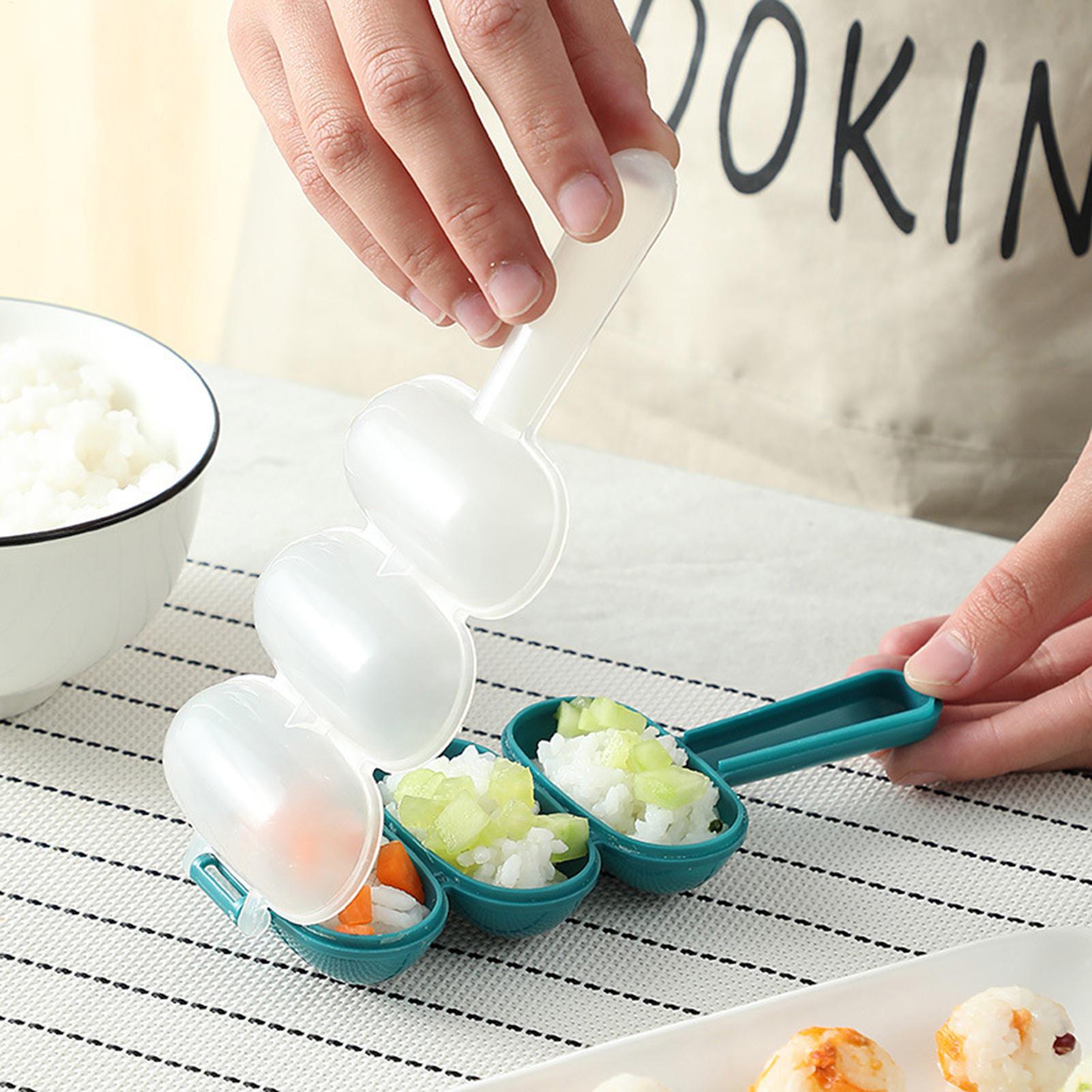 쌀밥볼러 볼 모양 DIY 스시 도구 오니기리 몰드 3구 - Rice Ball Mold 리뷰 및 가격