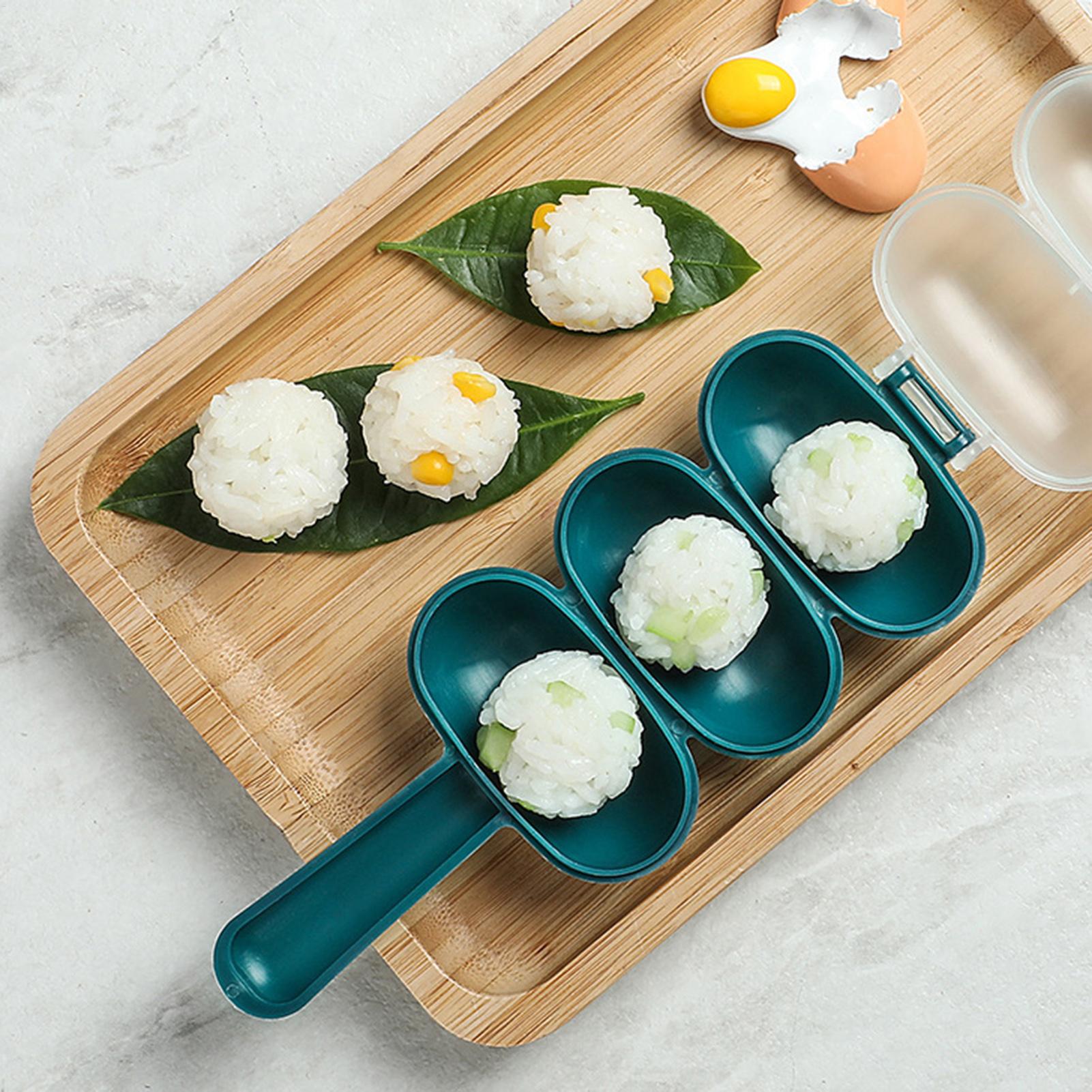 쌀밥볼러 볼 모양 DIY 스시 도구 오니기리 몰드 3구 - Rice Ball Mold 리뷰 및 가격
