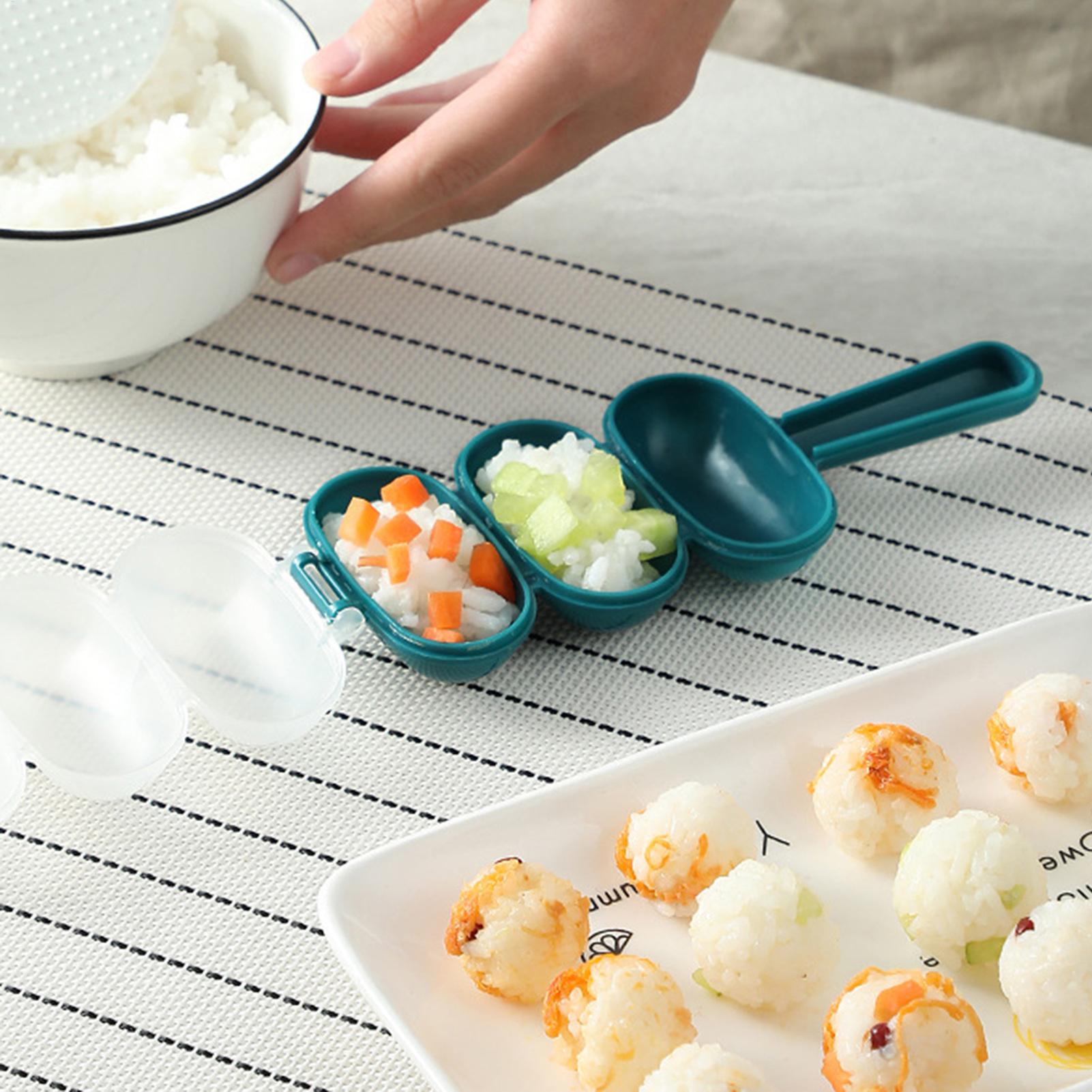 쌀밥볼러 볼 모양 DIY 스시 도구 오니기리 몰드 3구 - Rice Ball Mold 리뷰 및 가격
