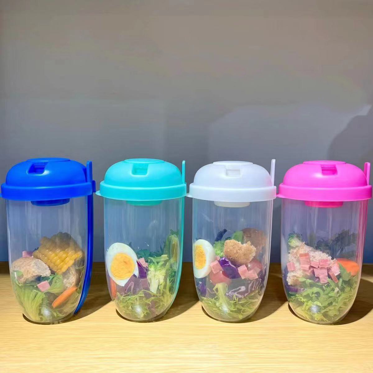 휴대용 아침 식사 오트밀 시리얼 너트 요구르트 샐러드  - Meal Prep Oatmeal Jars 리뷰 및 가격