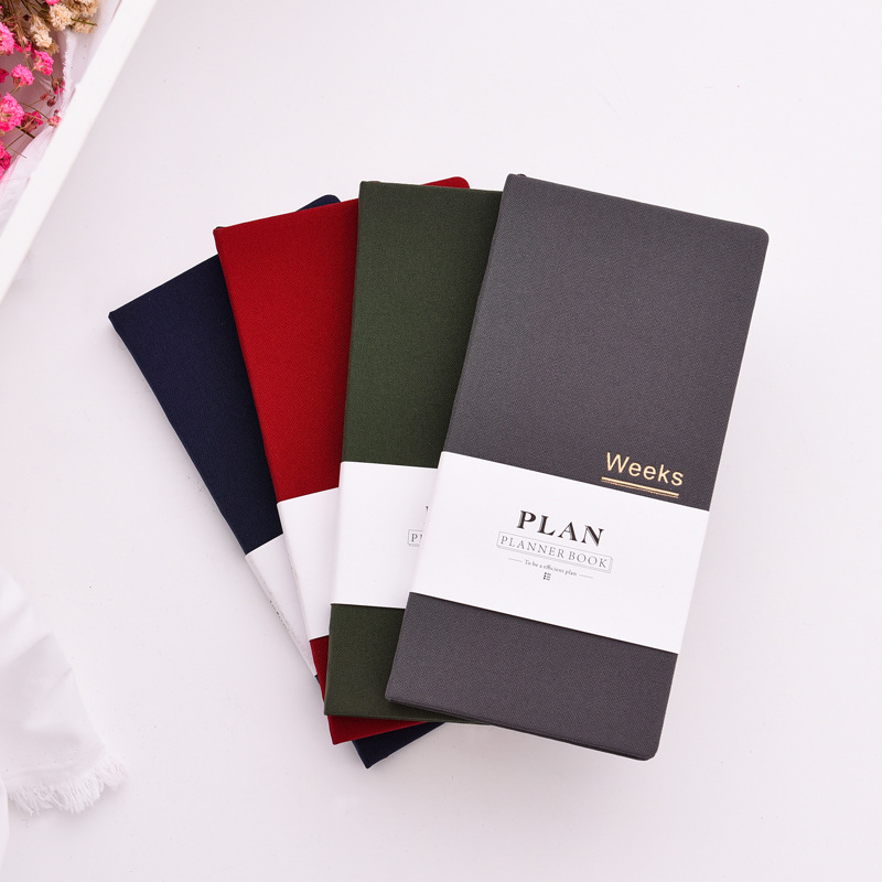 날짜 없는 주간 패브릭 A6 저널 - 휴대용 포켓 사이 - Meal Prep Planner 리뷰 및 가격