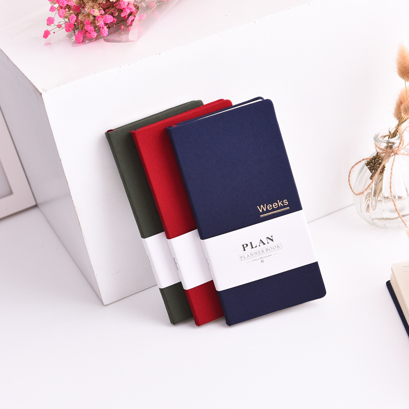 날짜 없는 주간 패브릭 A6 저널 - 휴대용 포켓 사이 - Meal Prep Planner 리뷰 및 가격