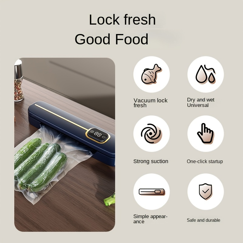 원터치 식품 진공 포장기 220V/110V 휴대용 밀봉 - Meal Prep Vacuum Seal 리뷰 및 가격