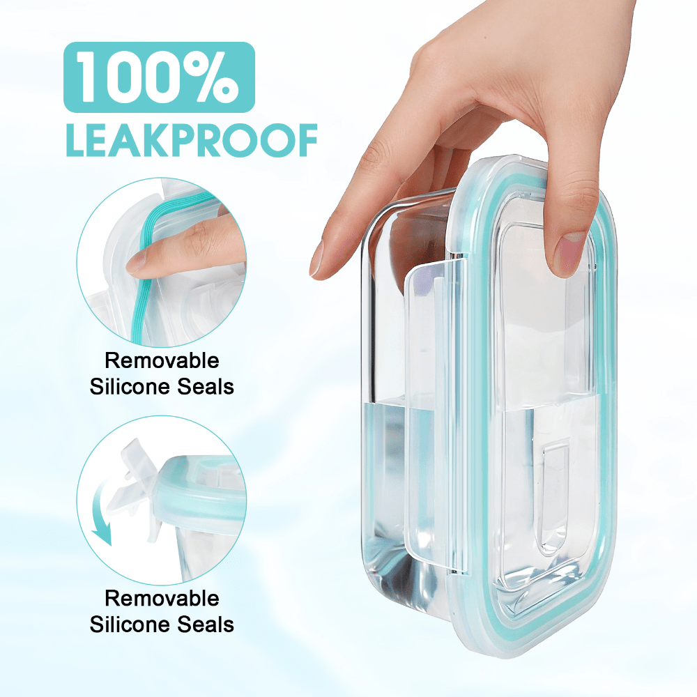 유리 식품 보관 용기 세트, 모던하고 세련된 디자인,  - Meal Prep Kit 리뷰 및 가격