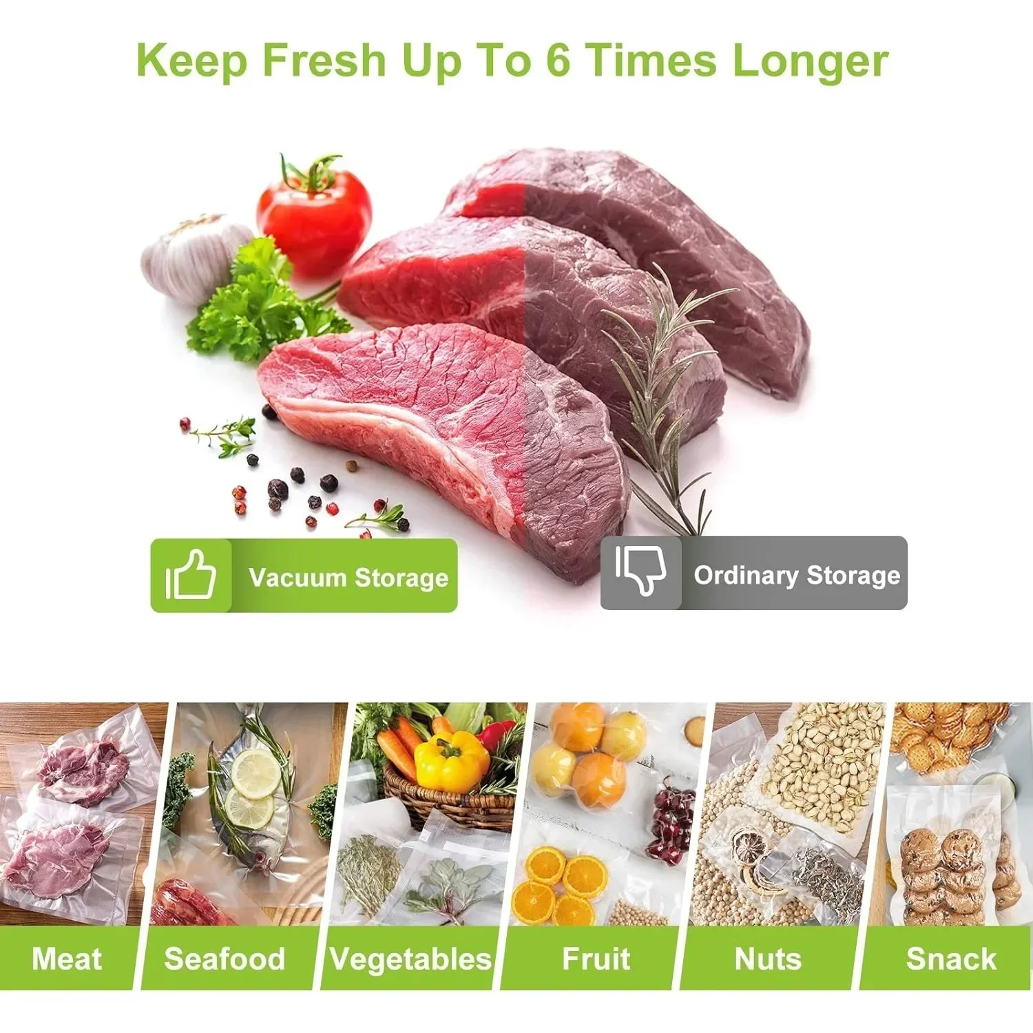 BPA 프리 진공 밀봉 롤, 식품 등급, 주방 음식 보 - Meal Prep Co 리뷰 및 가격