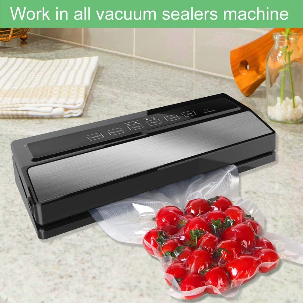 헤비듀티 진공 포장기용 백 롤(밀봉 포함) - 사이즈  - Meal Prep Vacuum Seal 리뷰 및 가격