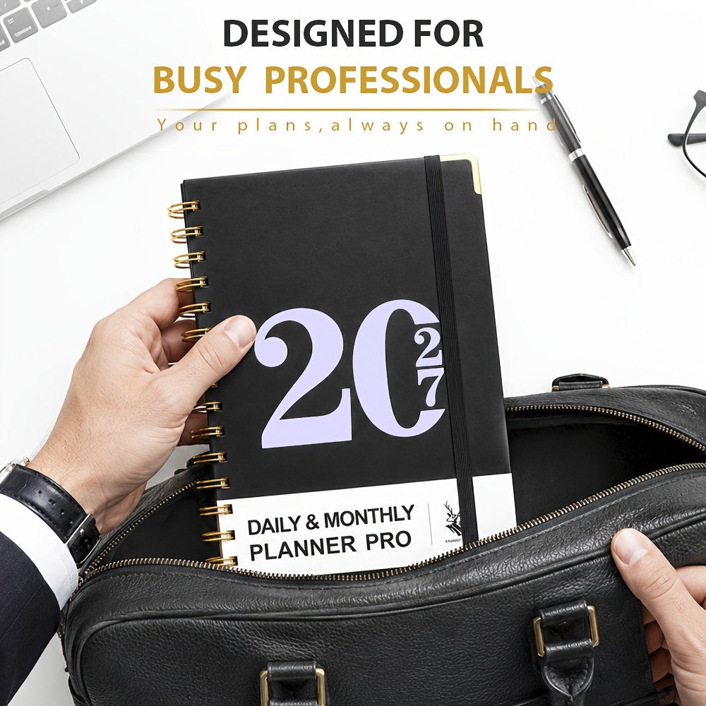 2027년 링 바인더 데일리 플래너 400페이지 주간/ - Meal Prep Planner 리뷰 및 가격