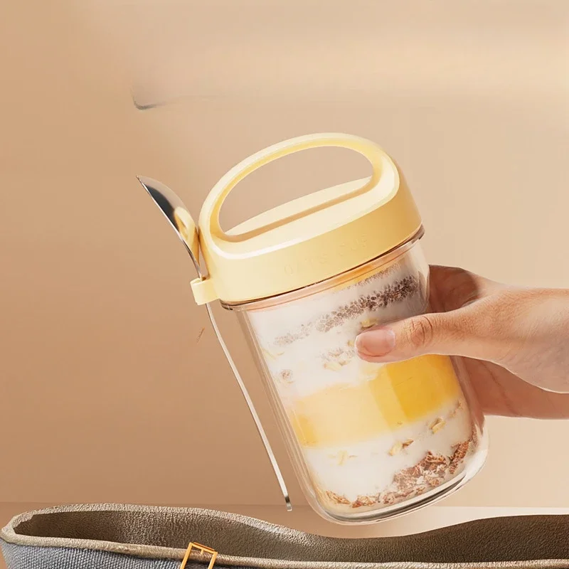 420ML 새로운 아침 식사 컵 오트밀 시리얼 너트 요 - Meal Prep Oatmeal Jars 리뷰 및 가격