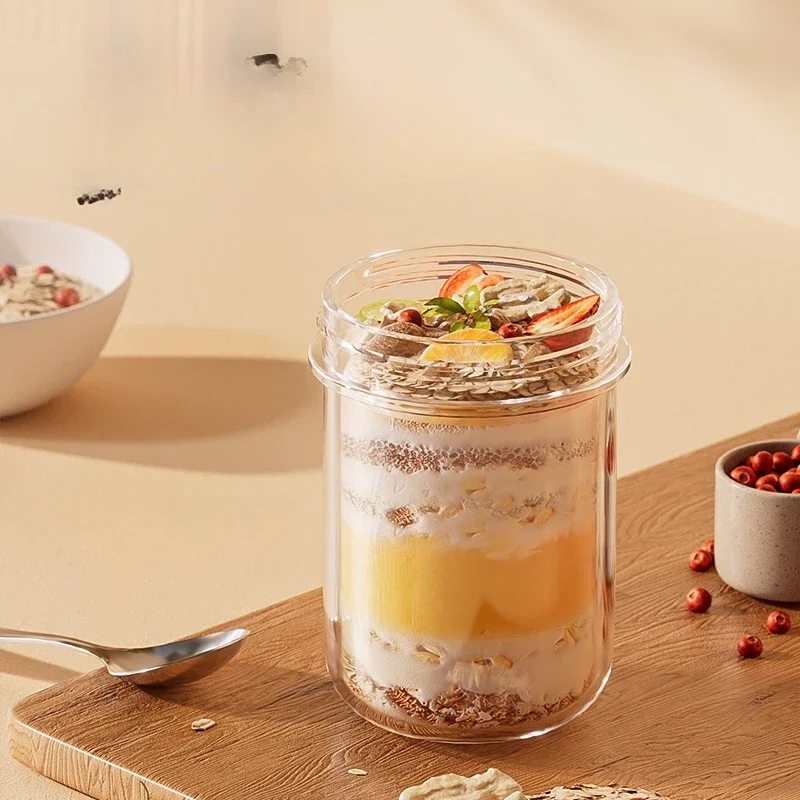 420ML 새로운 아침 식사 컵 오트밀 시리얼 너트 요 - Meal Prep Oatmeal Jars 리뷰 및 가격