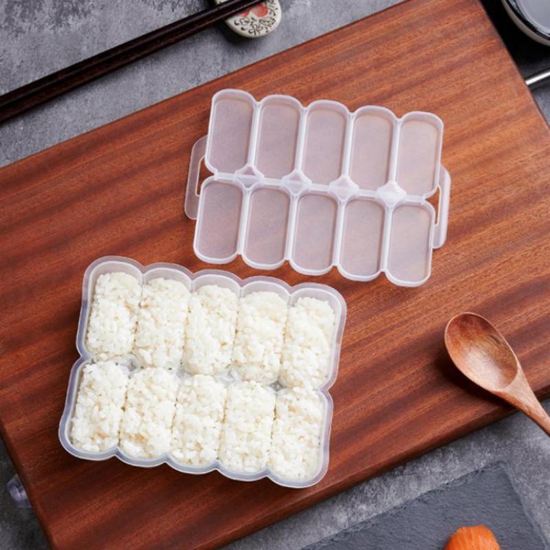 그리드형 주먹밥 틀, 밥주걱 포함, 논스틱 압력 보관함 - Rice Ball Mold 리뷰 및 가격