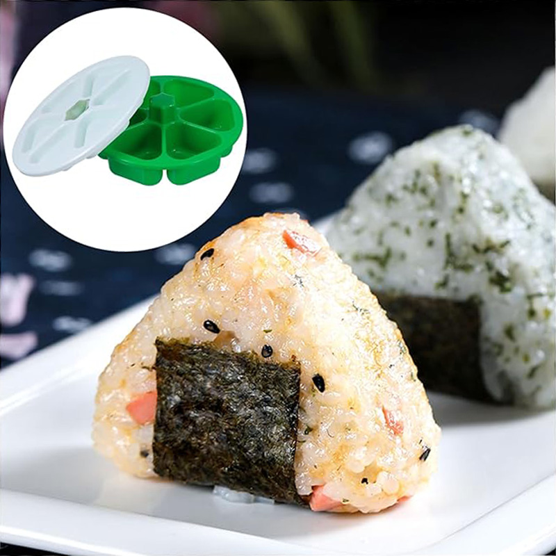 6 in 1 스시 메이커 박스 오니기리 몰드 삼각형 스 - Rice Ball Mold 리뷰 및 가격