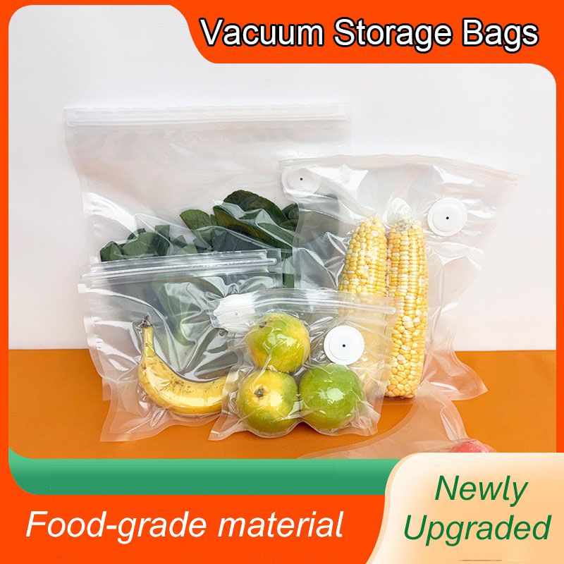 새로운 재사용 가능한 진공 저장 백 주방 채소 과일 포 - Meal Prep Vacuum Seal 리뷰 및 가격